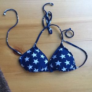 LA Hearts Star Bikini Triangle Top